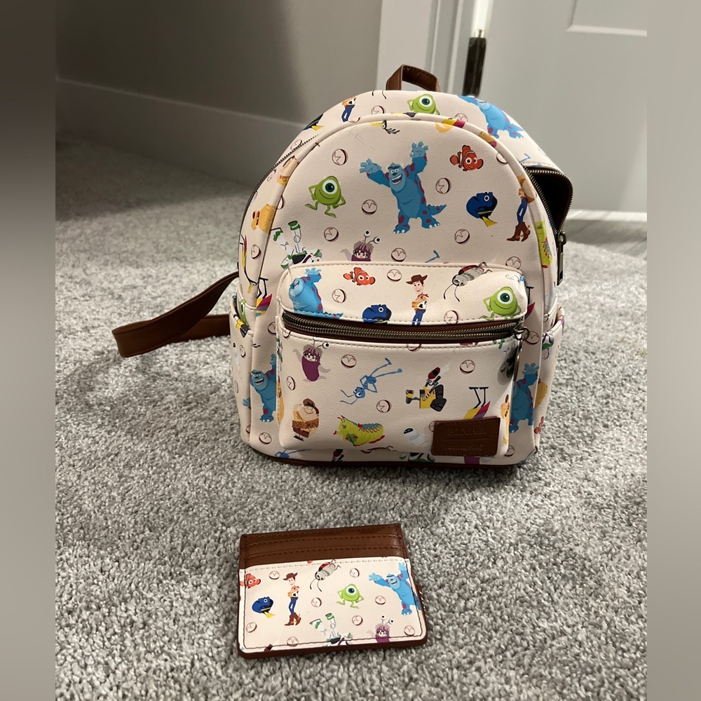 🎒DISNEY PIXAR LOUNGEFLY BUNDLE